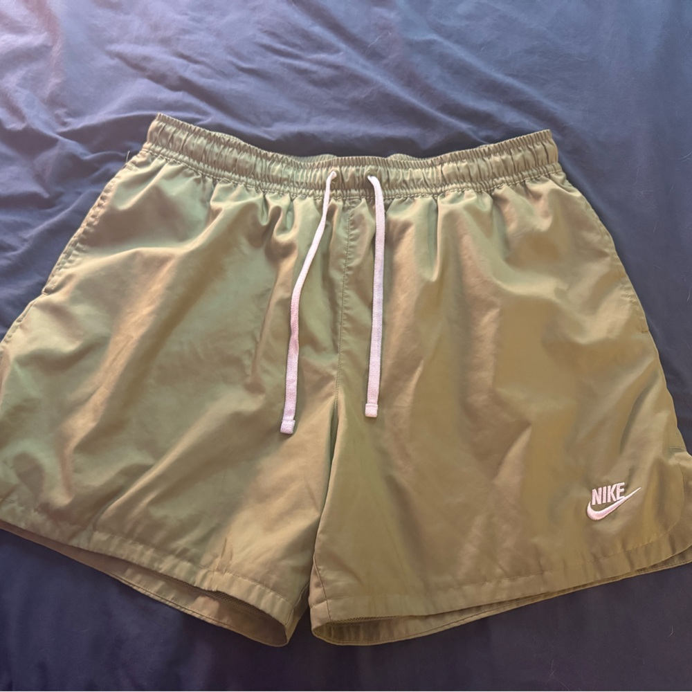 Nike Sage Green Athletic Shorts